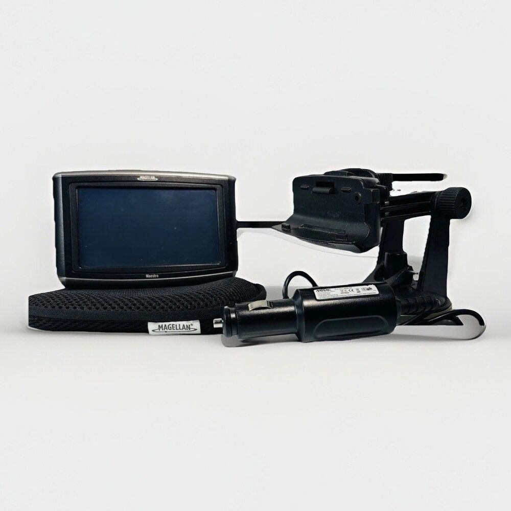 Magellan Maestro 4040 w/ Car Mount GPS Navigation 4.3"  LCD TESTED
